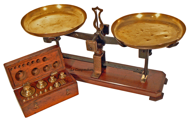 Roberval Balance Scale Le Compendium - balance de Roberval - balance Roberval - balance ...