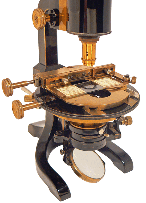 Étape mobile de microscope, étrier mobile d'étape XY mécanique démontable  professionnel avec l'échelle pour le microscope