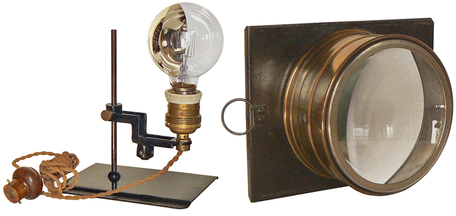 Lanterne De Projection L'Universel Bonne Presse - Circa 1920 - Collection